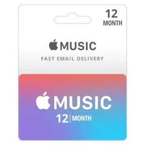 Apple Music 12 Months Subscription