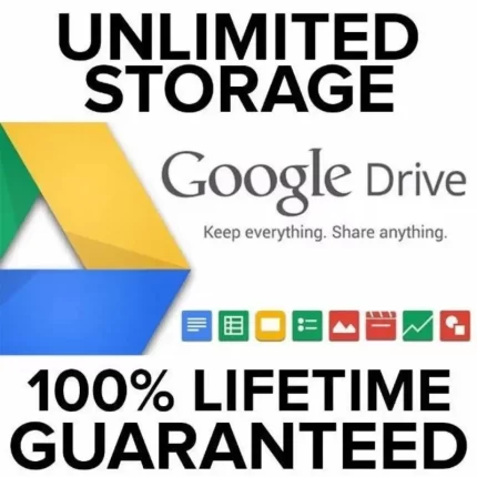 Google Drive Unlimited Storage 100% Original Lifetime License